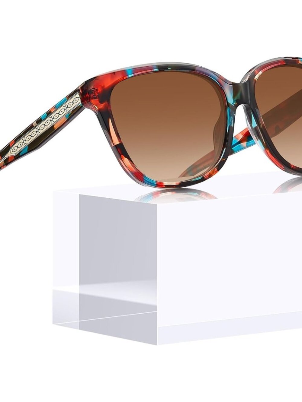 Stylish Women's Square UV Protected Polarized Sunglasses – Lightweight Comfort